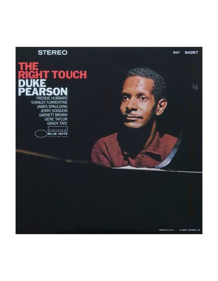 цена 0602438798377, Виниловая пластинка Pearson, Duke, The Right Touch (Tone Poet)