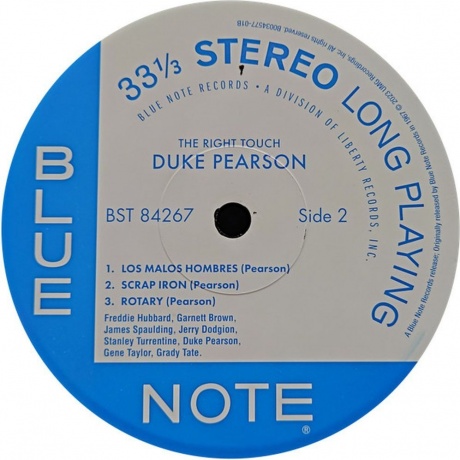 Duke Pearson - The Right Touch (Analogue, Tone Poet) (0602438798377) виниловая пластинка - фото 5