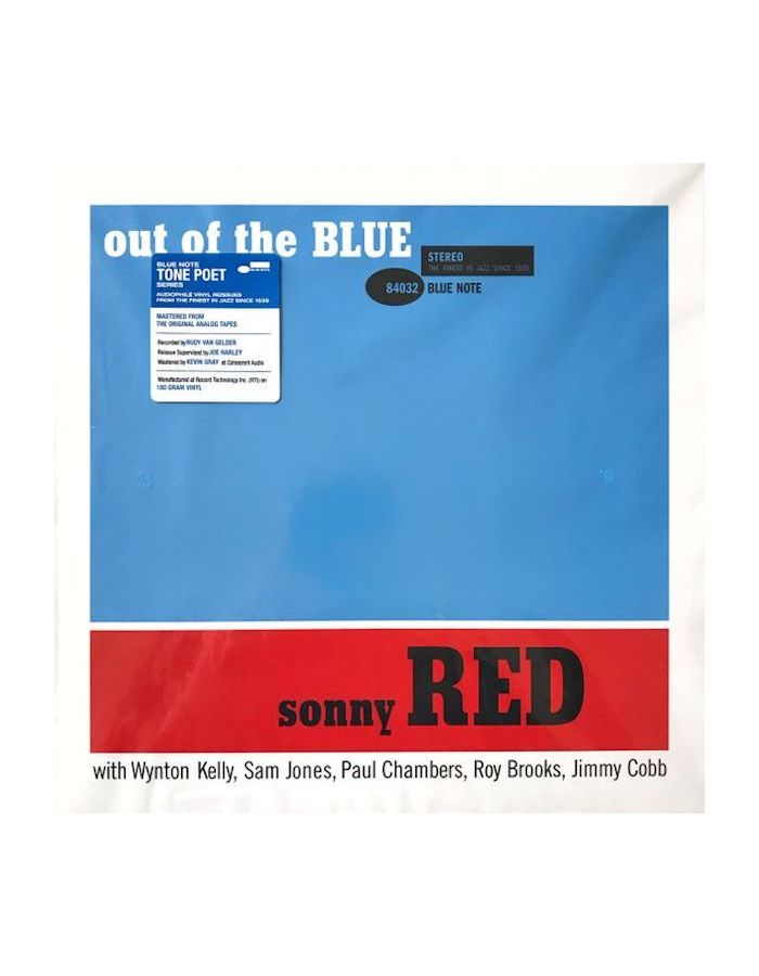 0602435381893, Виниловая пластинка Red, Sonny, Out Of The Blue (Tone Poet) blue note joel ross the parable of the poet 2lp