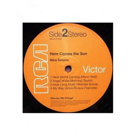 Nina Simone - Here Comes The Sun (8718469535316) виниловая пластинка - фото 4