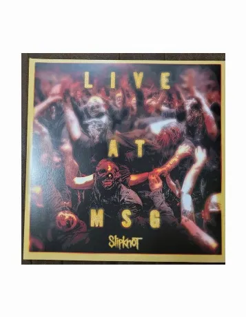 0075678630231, Slipknot, Live At MSG виниловая пластинка