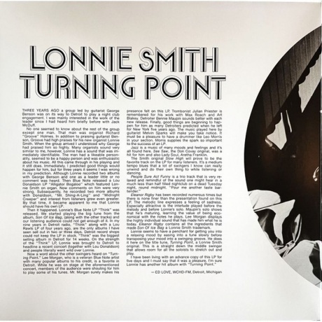 Lonnie Smith - Turning Point (0602455234049) виниловая пластинка - фото 7