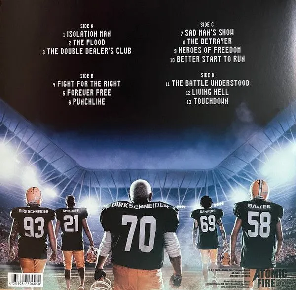 4251981704050, Виниловая пластинка U.D.O., Touchdown (coloured) - фото 3