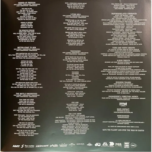 4251981704050, Виниловая пластинка U.D.O., Touchdown (coloured) - фото 5