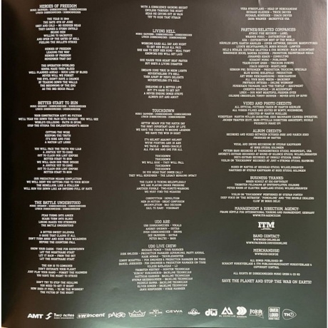 U.D.O. - Touchdown (coloured) (4251981704050) виниловая пластинка - фото 10