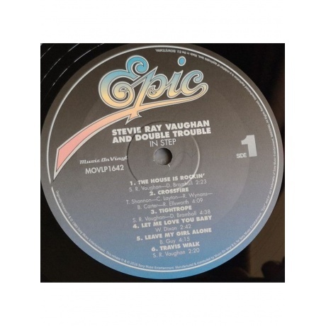 8719262000919, Vaughan, Stevie Ray, In Step виниловая пластинка - фото 4