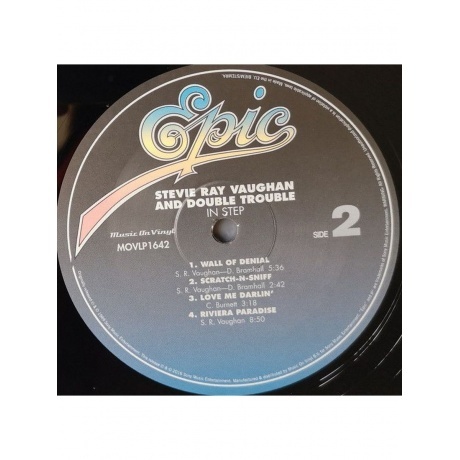 8719262000919, Vaughan, Stevie Ray, In Step виниловая пластинка - фото 5
