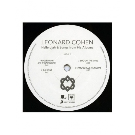 0194399855515, Виниловая пластинка Cohen, Leonard, Hallelujah &amp; Songs From His Albums - фото 3