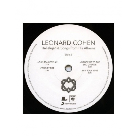 0194399855515, Виниловая пластинка Cohen, Leonard, Hallelujah &amp; Songs From His Albums - фото 4