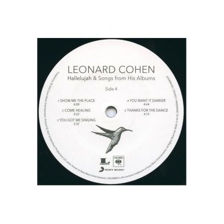 0194399855515, Виниловая пластинка Cohen, Leonard, Hallelujah &amp; Songs From His Albums - фото 6