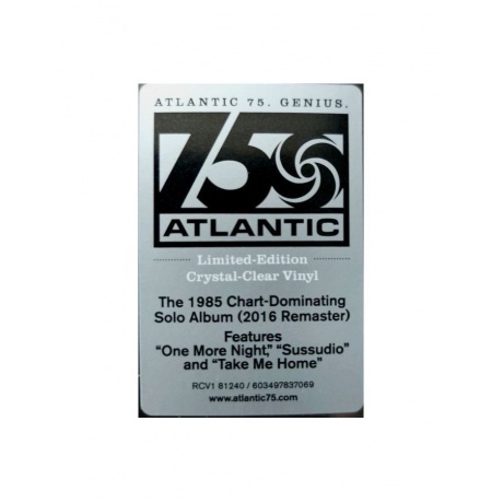 Phil Collins - No Jacket Required (coloured) (0603497837069) виниловая пластинка - фото 3