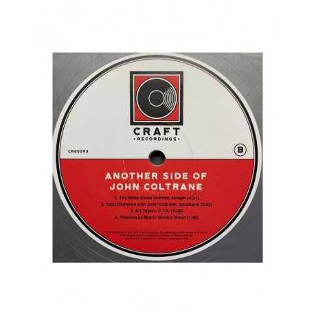 0888072053526, Виниловая пластинка Coltrane, John, Another Side Of John Coltrane - фото 8