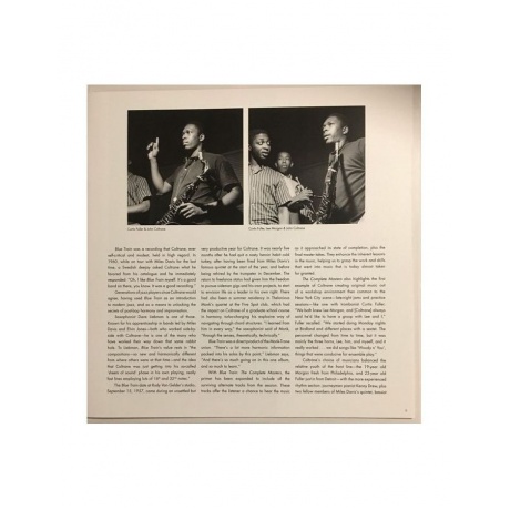 0602445481071, Виниловая пластинка Coltrane, John, Blue Train: The Complete Masters (Tone Poet) - фото 11