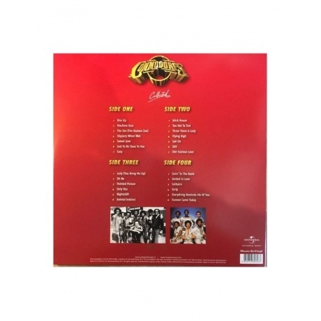 Commodores - Collected (0600753826263) виниловая пластинка - фото 2