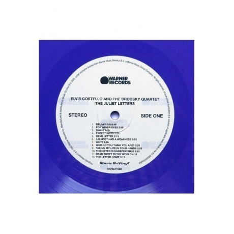 Elvis Costello - The Juliet Letters (coloured) (8719262017450) виниловая пластинка - фото 5