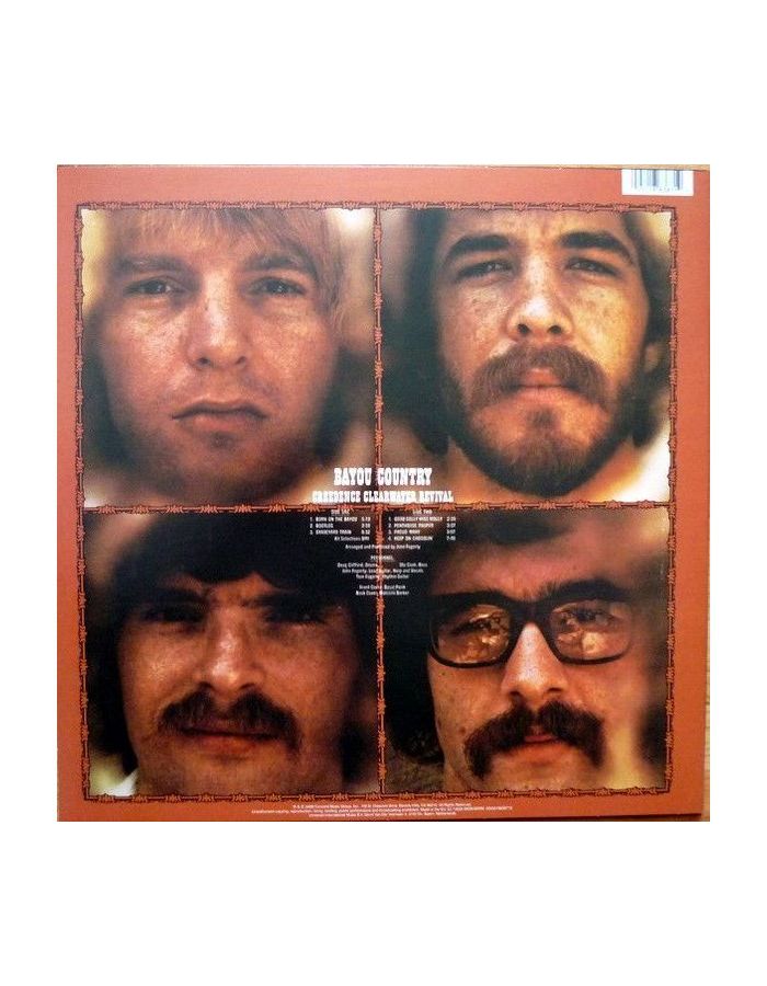 0025218838719, Виниловая пластинка Creedence Clearwater Revival, Bayou Country - фото 2