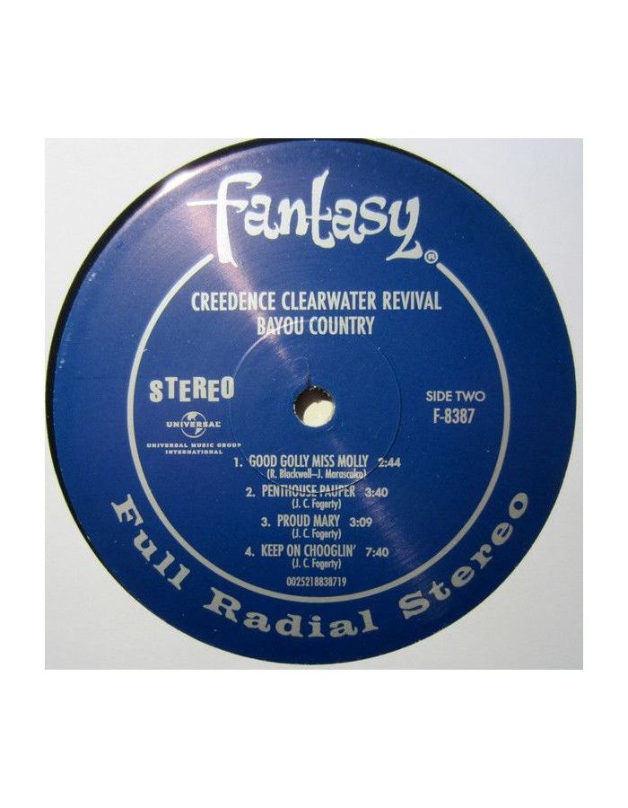 0025218838719, Виниловая пластинка Creedence Clearwater Revival, Bayou Country - фото 4