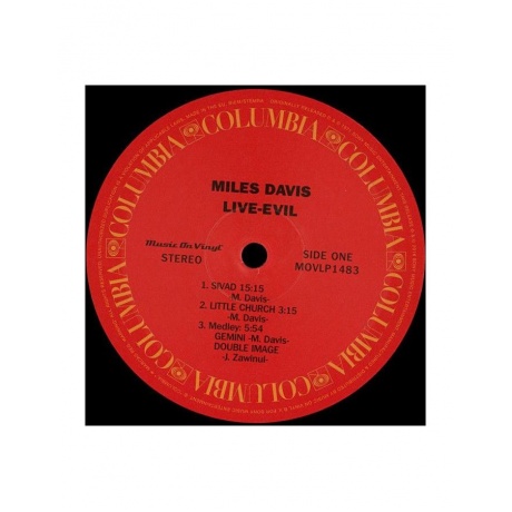 8718469539758, Виниловая пластинка Davis, Miles, Live-Evil - фото 5
