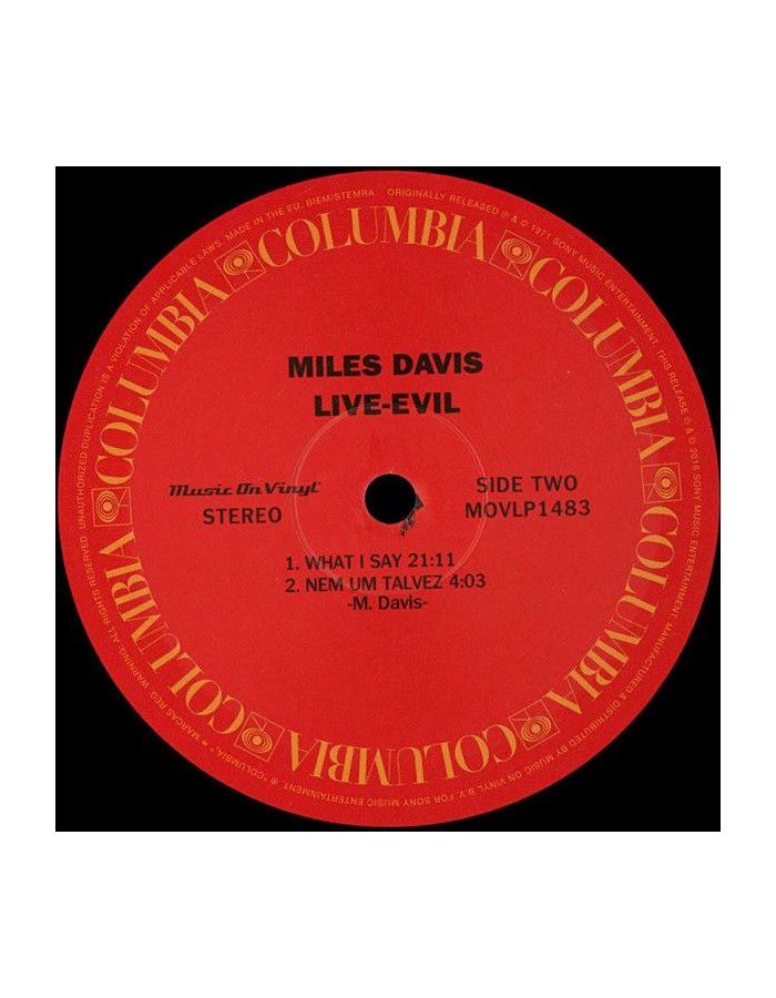 8718469539758, Виниловая пластинка Davis, Miles, Live-Evil - фото 6