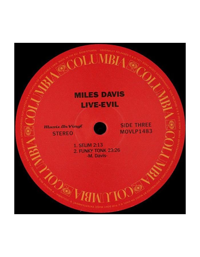 8718469539758, Виниловая пластинка Davis, Miles, Live-Evil - фото 7