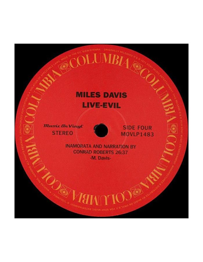 8718469539758, Виниловая пластинка Davis, Miles, Live-Evil - фото 8