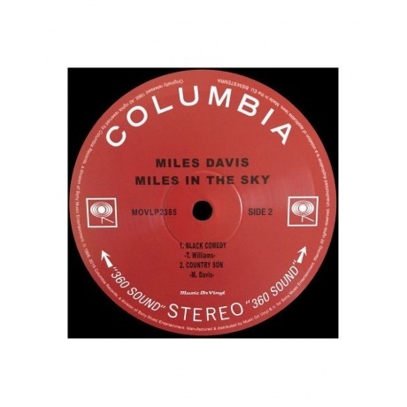 Miles Davis - Miles In The Sky (8719262009417) виниловая пластинка - фото 4