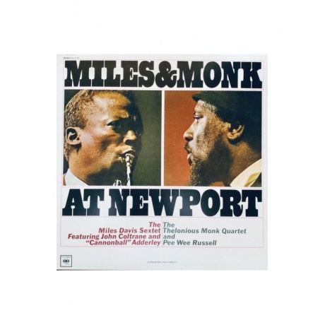 8718469534524, Виниловая пластинка Davis, Miles; Monk, Thelonious, At Newport - фото 1