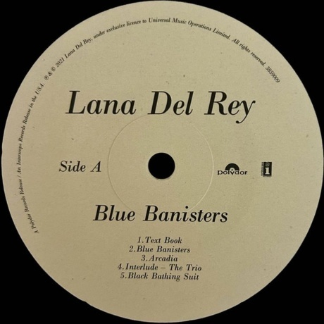 Lana Del Rey - Blue Banisters (0602438590148) виниловая пластинка - фото 4