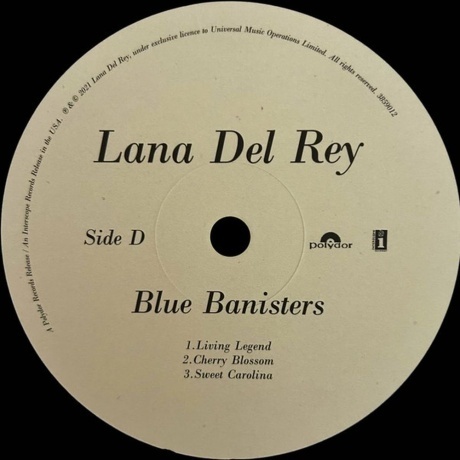 Lana Del Rey - Blue Banisters (0602438590148) виниловая пластинка - фото 7
