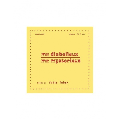 

Fabio Fabor - Mr.Diabolicus - Mr.Mysterious (8018344129563) виниловая пластинка