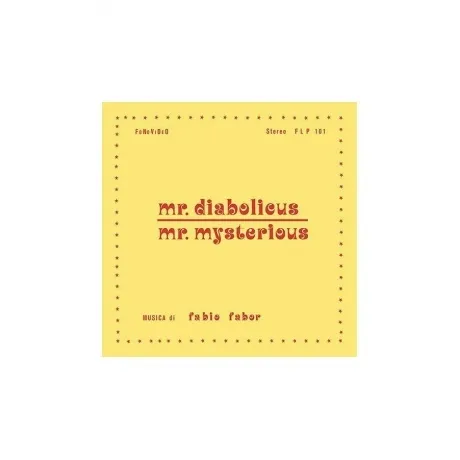 Fabio Fabor - Mr.Diabolicus - Mr.Mysterious (8018344129563) вини...