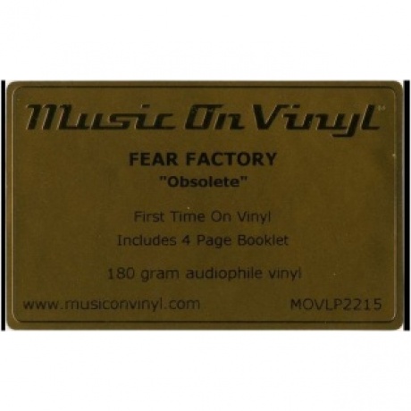 Fear Factory - Obsolete (8719262007413) - фото 9