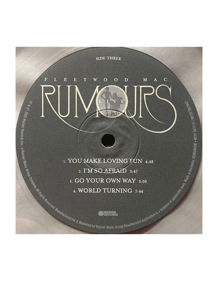 0603497860395, Виниловая пластинка Fleetwood Mac, Rumours Live - фото 9