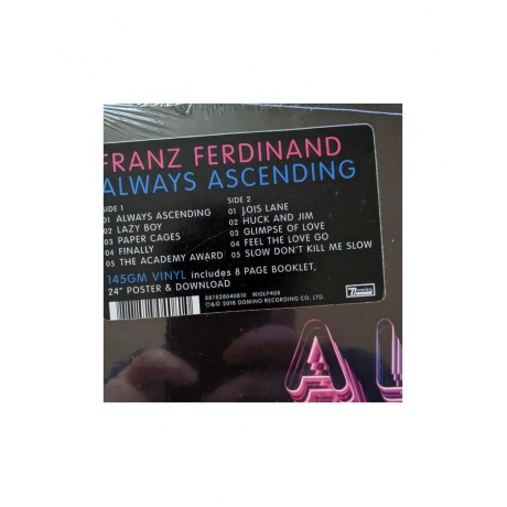 0887828040810, Виниловая пластинка Franz Ferdinand, Always Ascending - фото 14