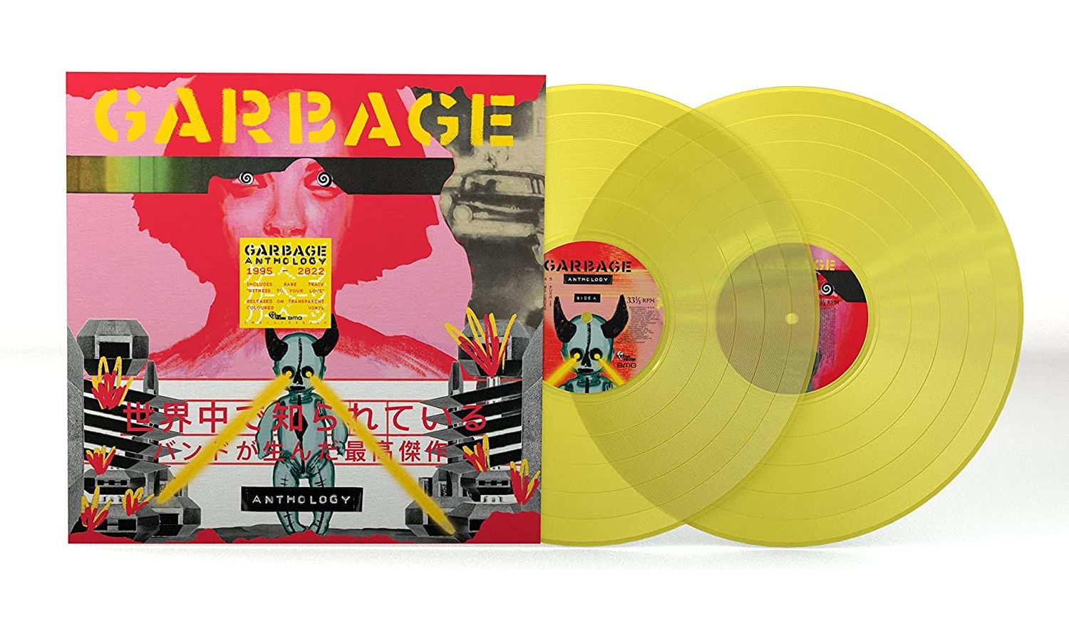 4050538819151, Виниловая пластинка Garbage, Anthology (coloured) bmg garbage anthology coloured vinyl 2lp