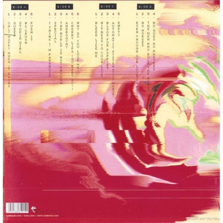 Garbage - Anthology (coloured) (4050538819151) виниловая пластинка - фото 3