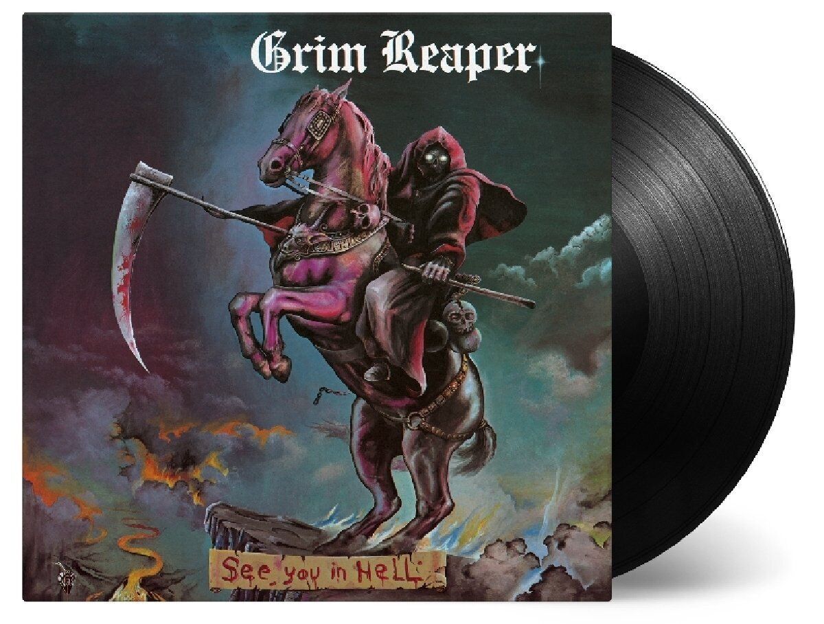 8718469532902, Виниловая пластинка Grim Reaper, See You In Hell printio футболка классическая the show must go on
