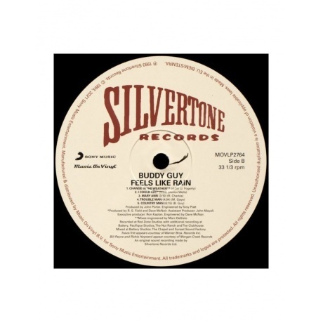8719262015968, Guy, Buddy, Feels Like Rain виниловая пластинка - фото 4