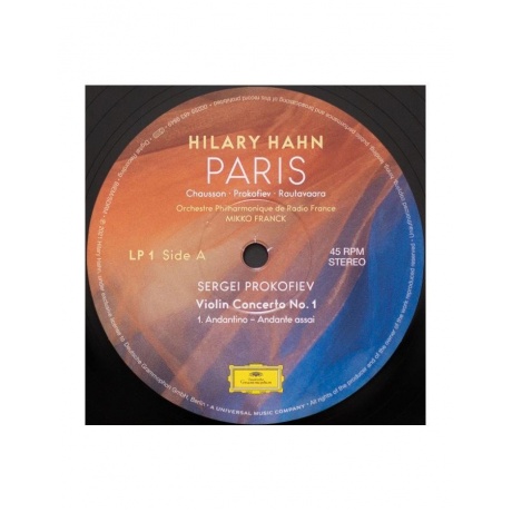 0028948398485, Виниловая пластинка Hahn, Hilary, Paris - фото 6