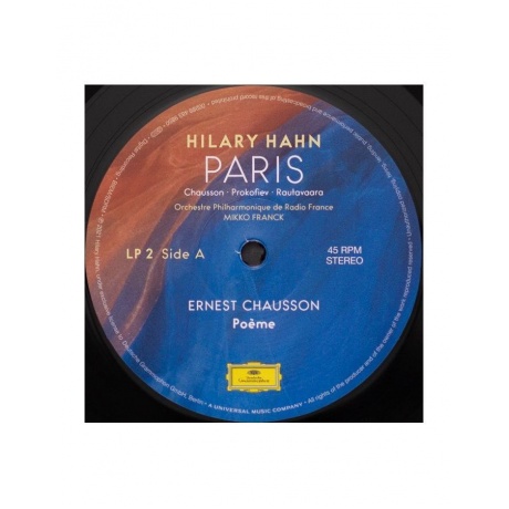 0028948398485, Виниловая пластинка Hahn, Hilary, Paris - фото 8