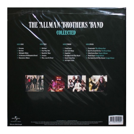 8719262012929, Виниловая пластинка Allman Brothers Band, The, Collected - фото 4