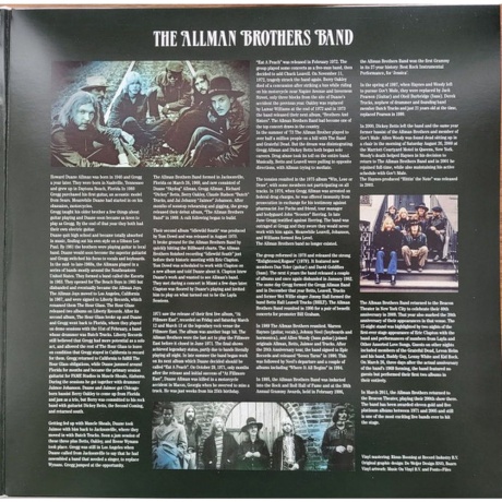 The Allman Brothers Band - Collected (8719262012929) виниловая пластинка - фото 4