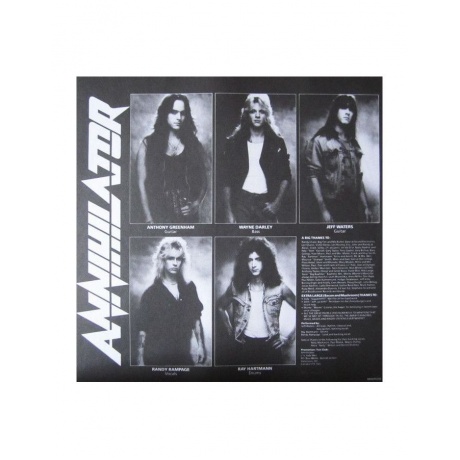 8719262024885, Виниловая пластинка Annihilator, Alice In Hell (coloured) - фото 5