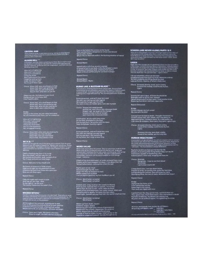 8719262024885, Виниловая пластинка Annihilator, Alice In Hell (coloured) - фото 6