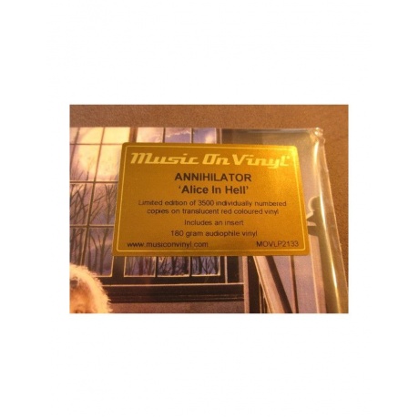 8719262024885, Виниловая пластинка Annihilator, Alice In Hell (coloured) - фото 8