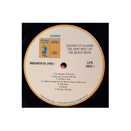 0602445328185, Виниловая пластинка Beach Boys, The, Sounds Of Summer: The Very Best Of (Box) - фото 30