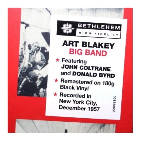 Art Blakey - Big Band (4050538858655) виниловая пластинка - фото 3