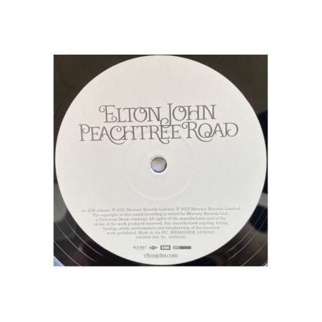 0602445055333, Виниловая пластинка John, Elton, Peachtree Road - фото 7