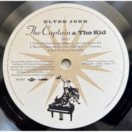 Elton John - The Captain &amp; The Kid (0602445055326) виниловая пластинка - фото 35