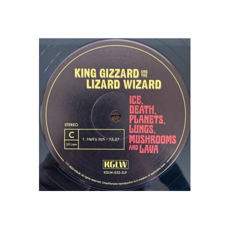 0842812170164, Виниловая пластинка King Gizzard &amp; The Lizard Wizard, Ice, Death, Planets, Lungs, Mushroom And Lava - фото 7